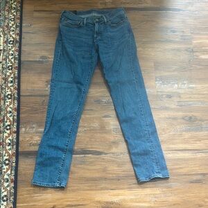 Abercrombie & Fitch Blue Straight Leg Jeans